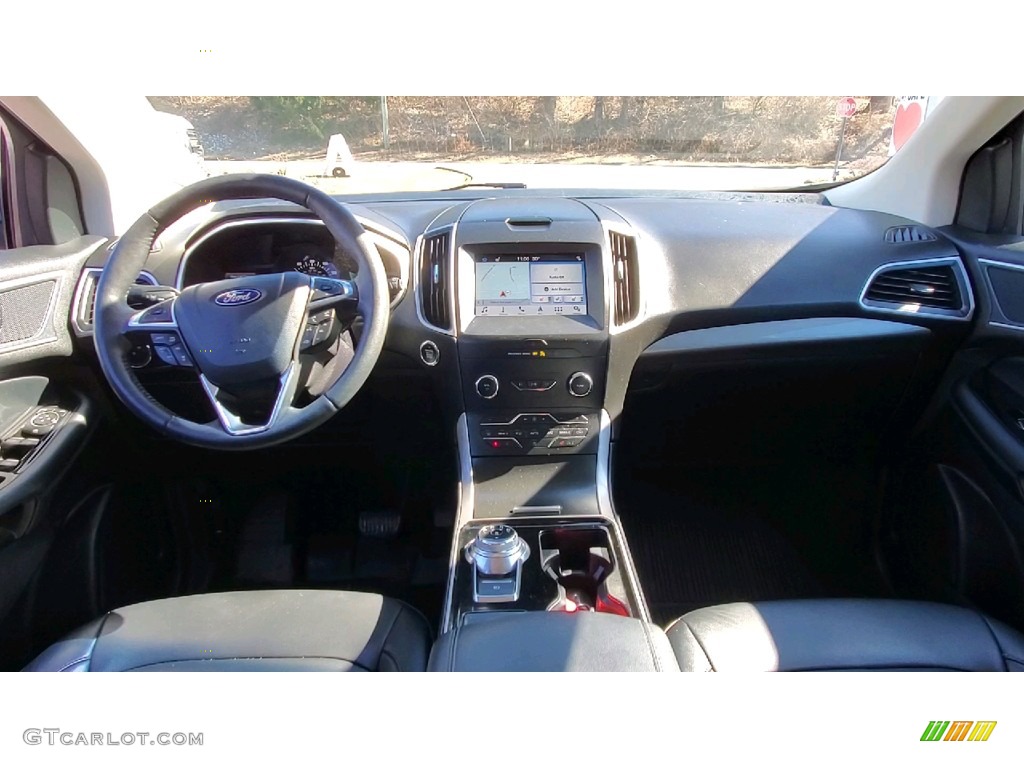 2019 Edge SEL AWD - Blue Metallic / Ebony photo #19