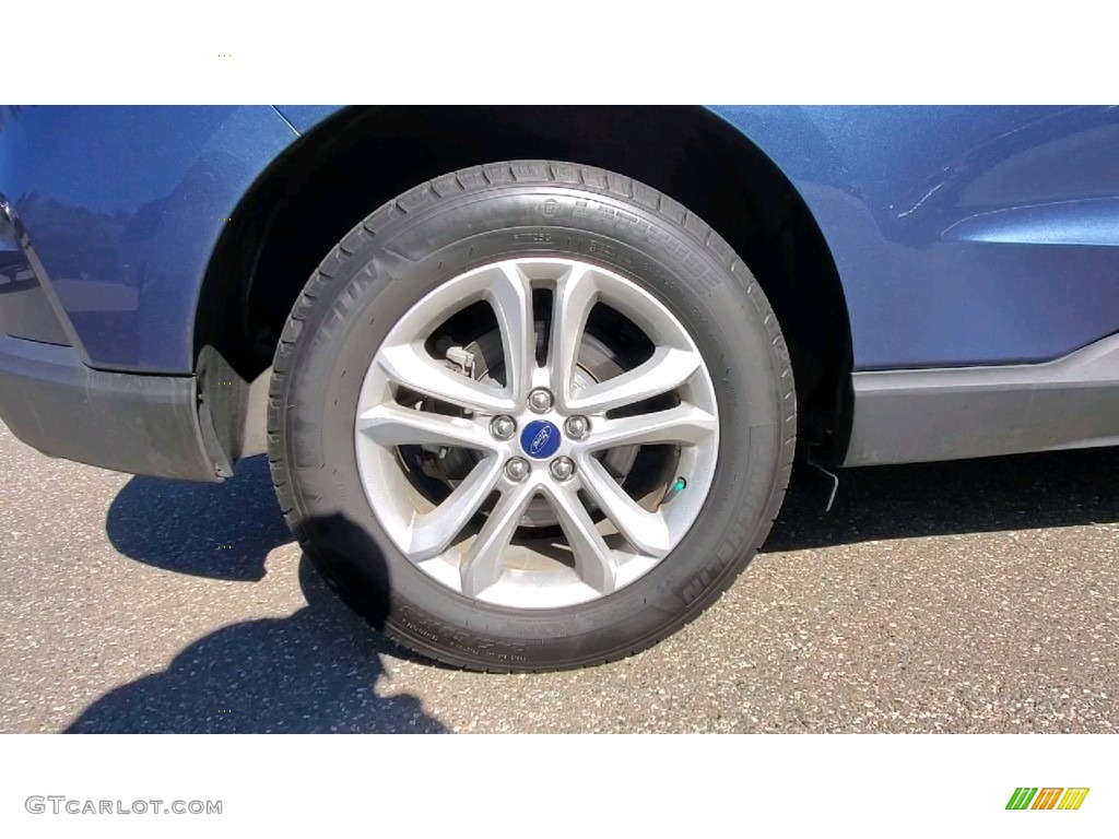2019 Edge SEL AWD - Blue Metallic / Ebony photo #22
