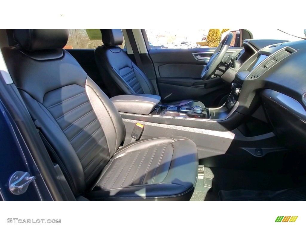 2019 Edge SEL AWD - Blue Metallic / Ebony photo #24