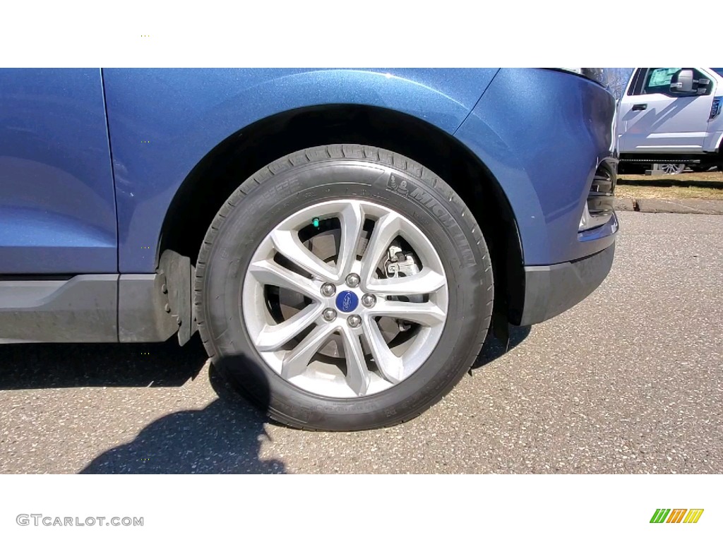 2019 Edge SEL AWD - Blue Metallic / Ebony photo #26