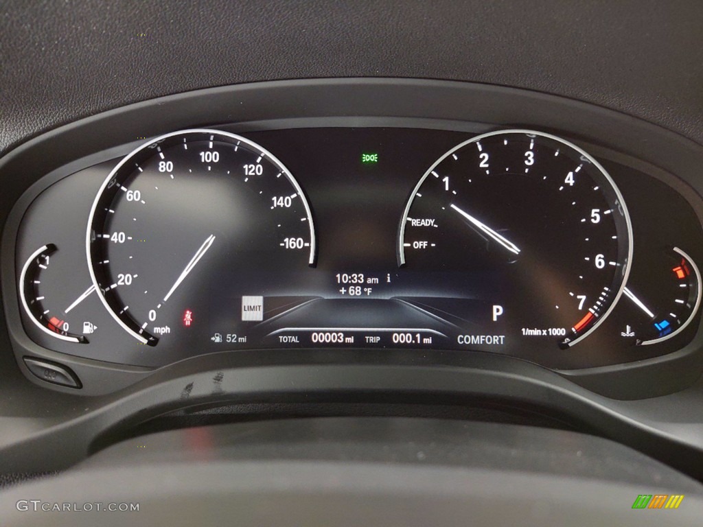2021 BMW X3 sDrive30i Gauges Photo #141307005