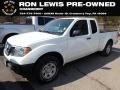 Glacier White 2015 Nissan Frontier S King Cab