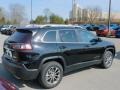 2021 Diamond Black Crystal Pearl Jeep Cherokee Latitude Lux 4x4  photo #5