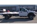 Oxford White - F550 Super Duty XL Regular Cab Chassis Photo No. 4