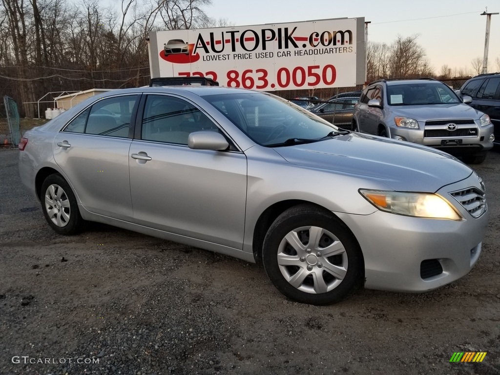 2010 Camry LE - Classic Silver Metallic / Ash Gray photo #1