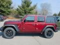 2021 Snazzberry Pearl Jeep Wrangler Unlimited Sport Altitude 4x4  photo #8