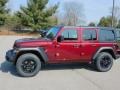2021 Snazzberry Pearl Jeep Wrangler Unlimited Sport Altitude 4x4  photo #9