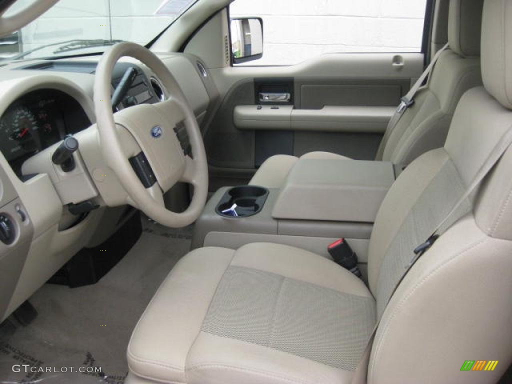 2006 F150 XLT SuperCab - Medium Wedgewood Blue Metallic / Tan photo #8