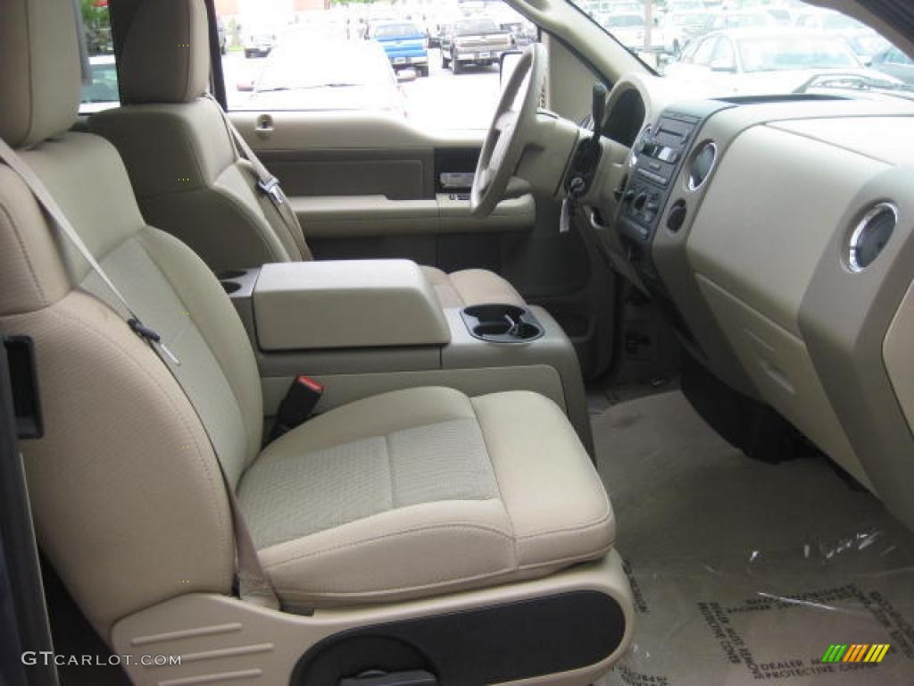 2006 F150 XLT SuperCab - Medium Wedgewood Blue Metallic / Tan photo #9