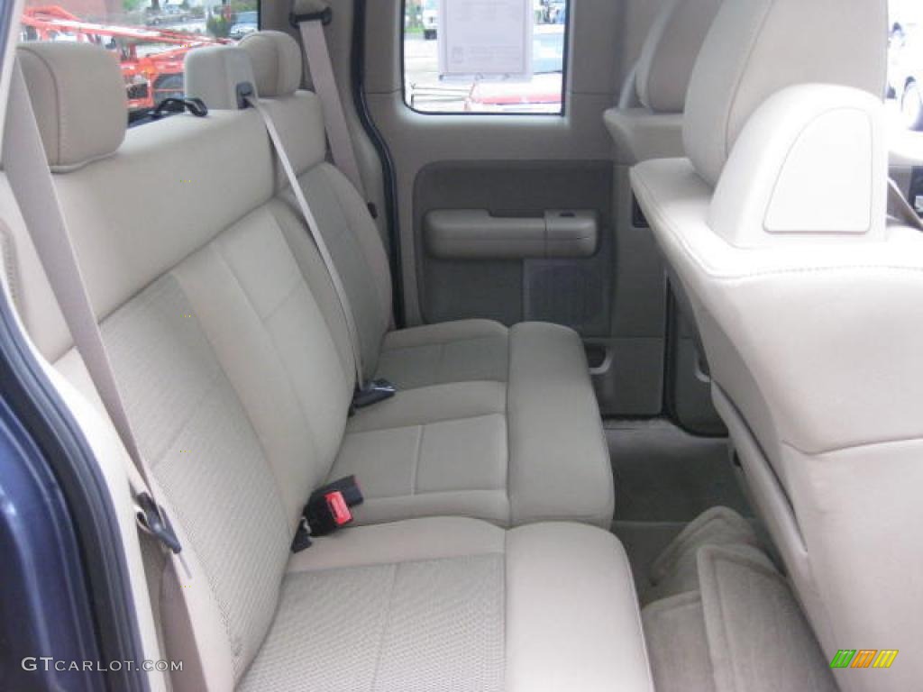 2006 F150 XLT SuperCab - Medium Wedgewood Blue Metallic / Tan photo #10
