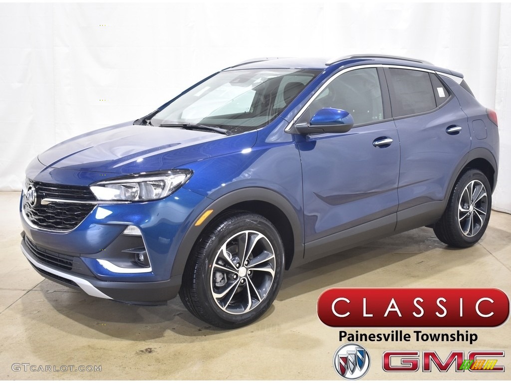 2021 Encore GX Select AWD - Deep Azure Metallic / Ebony photo #1