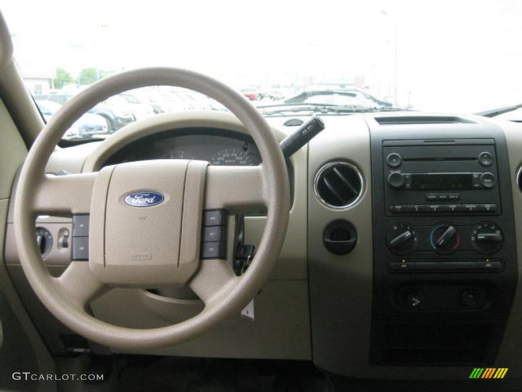 2006 F150 XLT SuperCab - Medium Wedgewood Blue Metallic / Tan photo #11