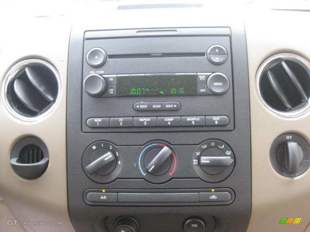 2006 F150 XLT SuperCab - Medium Wedgewood Blue Metallic / Tan photo #12