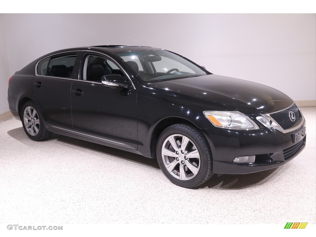 2008 GS 350 AWD - Obsidian Black / Black photo #1