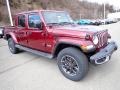 Snazzberry Pearl 2021 Jeep Gladiator Overland 4x4 Exterior