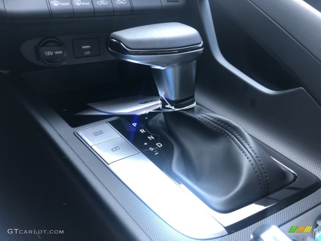 2021 Elantra SEL - Portofino Gray / Black photo #9