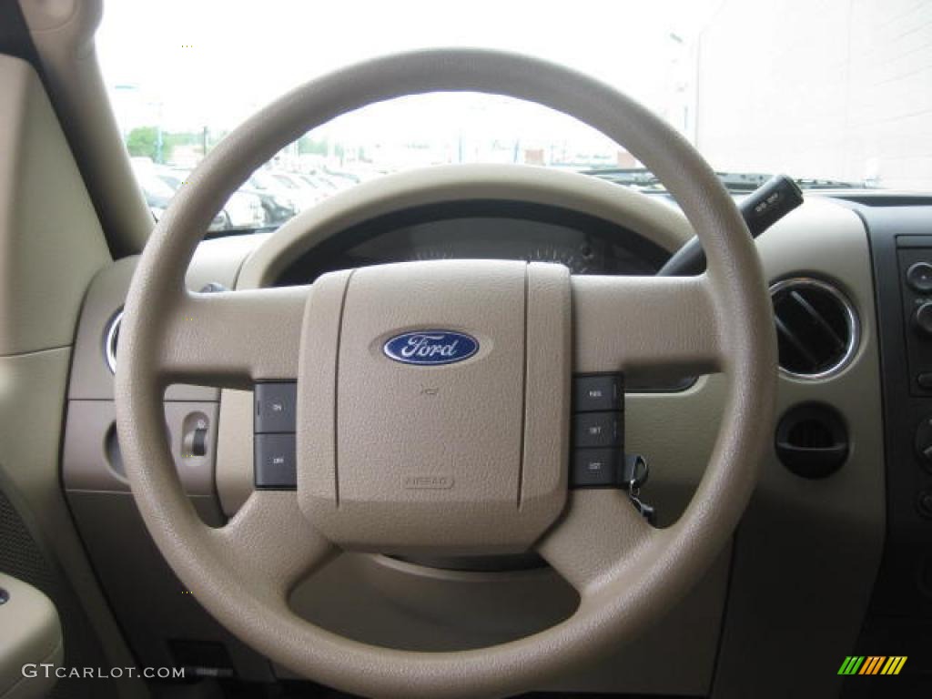 2006 F150 XLT SuperCab - Medium Wedgewood Blue Metallic / Tan photo #13