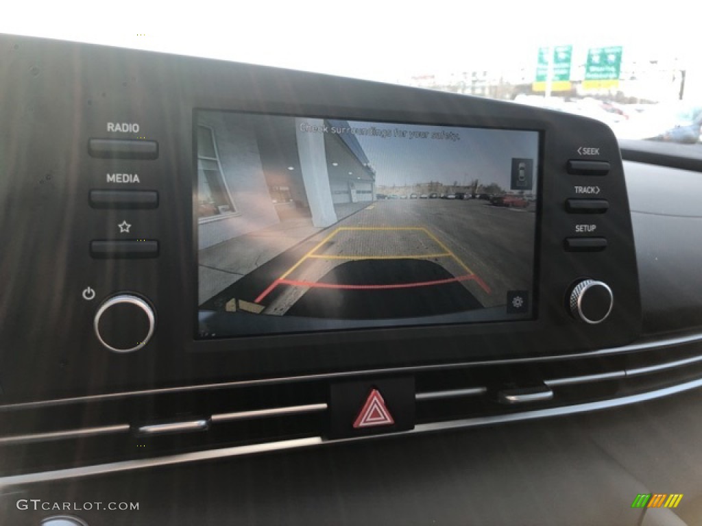 2021 Elantra SEL - Shimmering Silver Pearl / Black photo #5