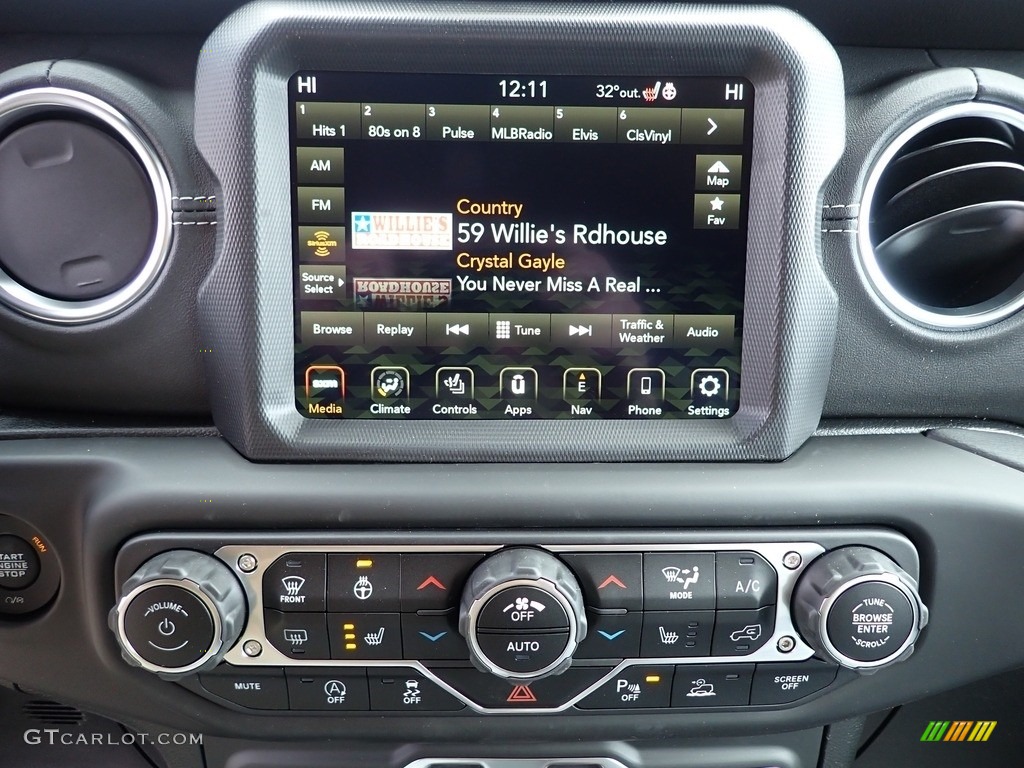 2021 Jeep Gladiator Overland 4x4 Controls Photo #141311136
