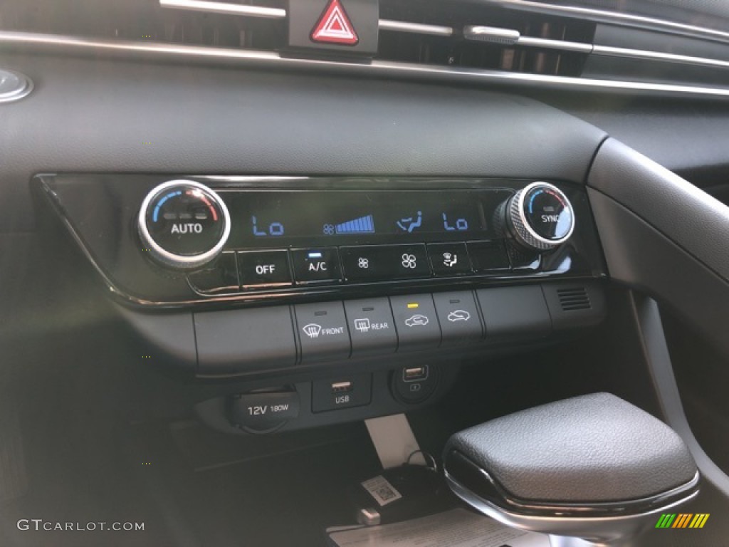 2021 Elantra SEL - Shimmering Silver Pearl / Black photo #7