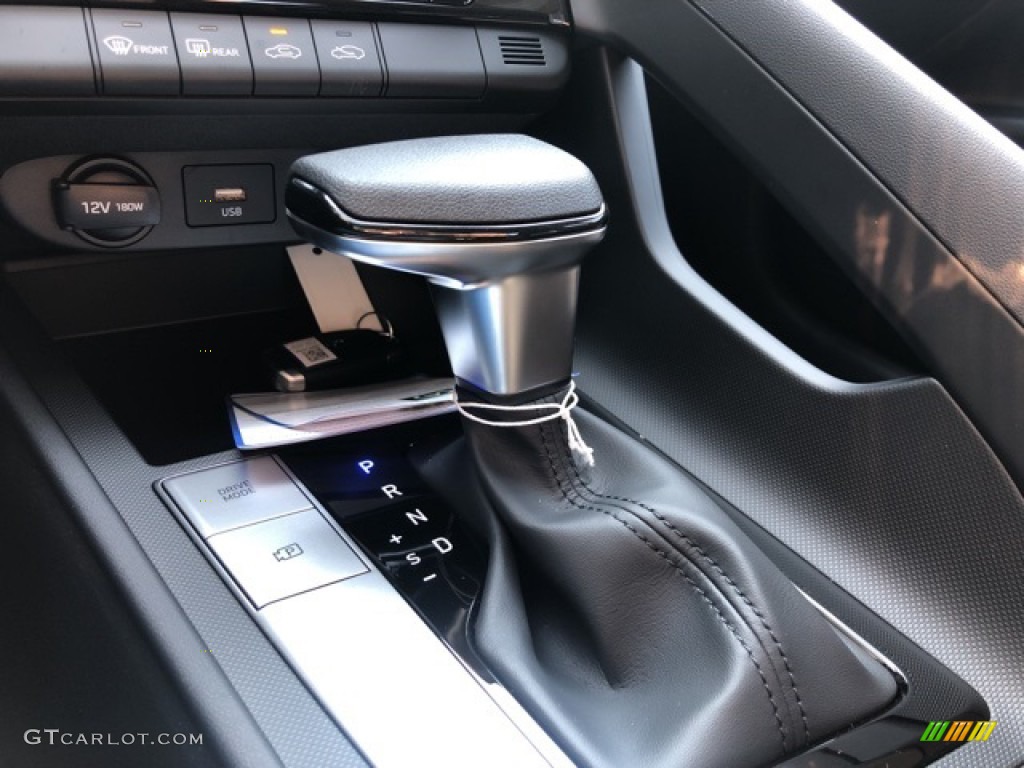 2021 Elantra SEL - Shimmering Silver Pearl / Black photo #8