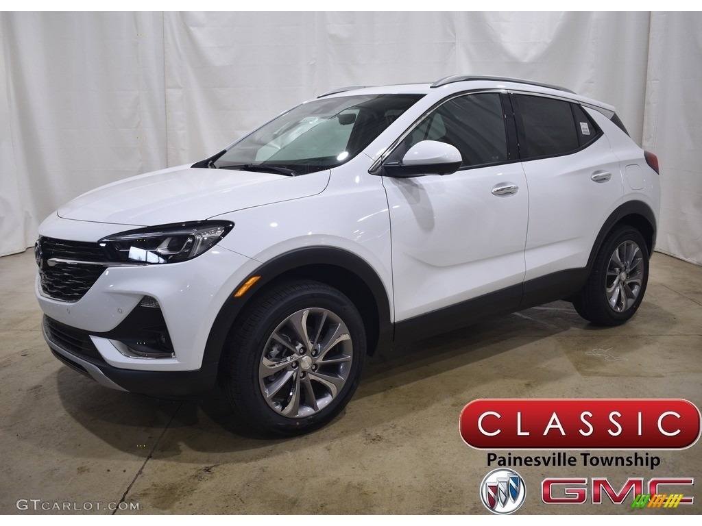 2021 Encore GX Essence AWD - Summit White / Signet photo #1