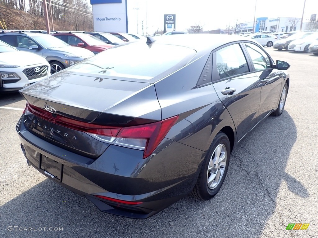 2021 Elantra SE - Portofino Gray / Medium Gray photo #2