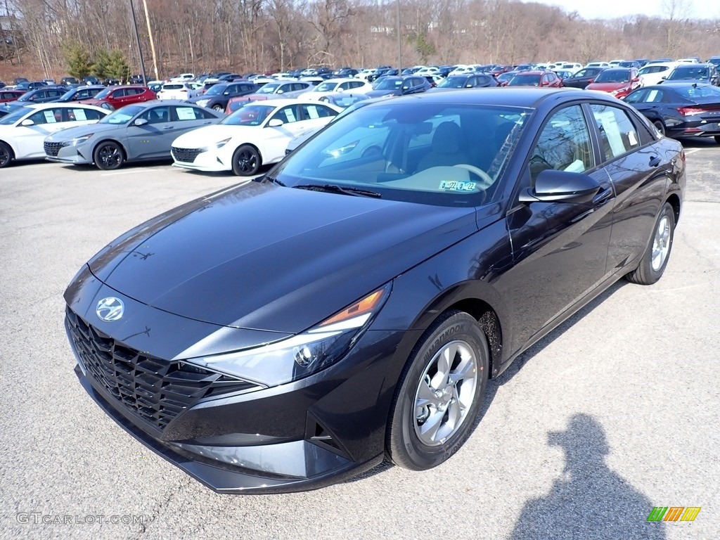 2021 Elantra SE - Portofino Gray / Medium Gray photo #5