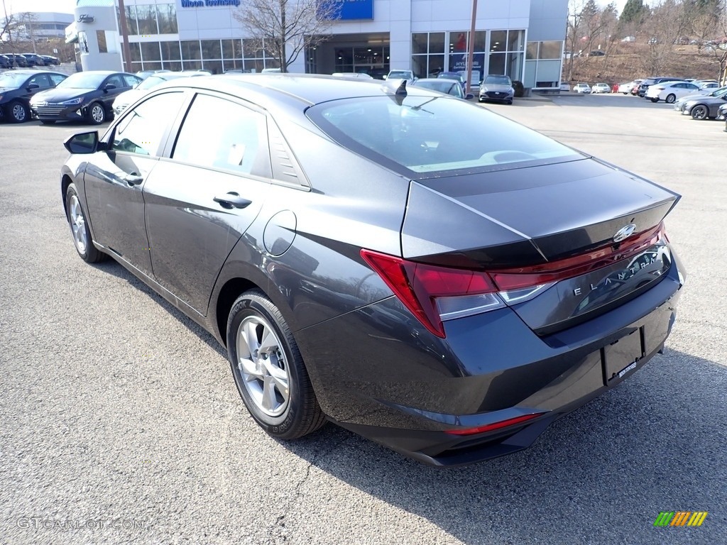 2021 Elantra SE - Portofino Gray / Medium Gray photo #6