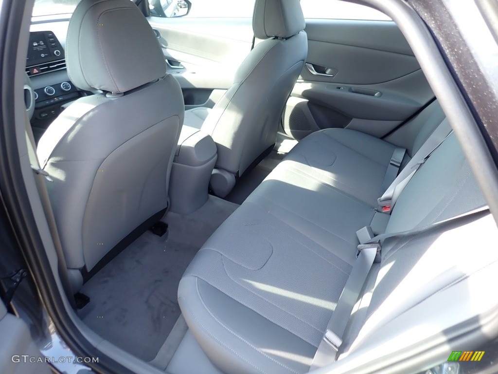 2021 Elantra SE - Portofino Gray / Medium Gray photo #8