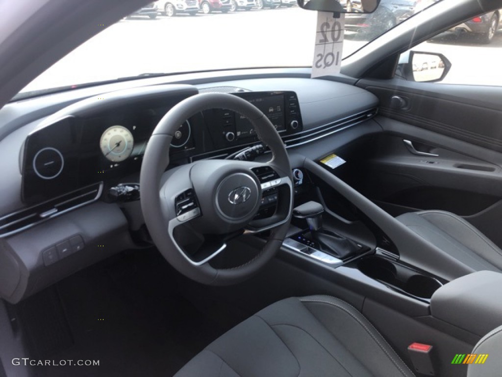 2021 Elantra SEL - Quartz White / Medium Gray photo #4