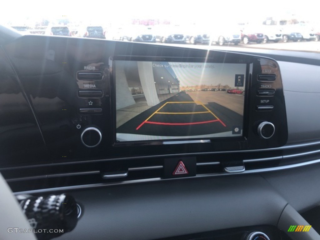 2021 Elantra SEL - Quartz White / Medium Gray photo #6