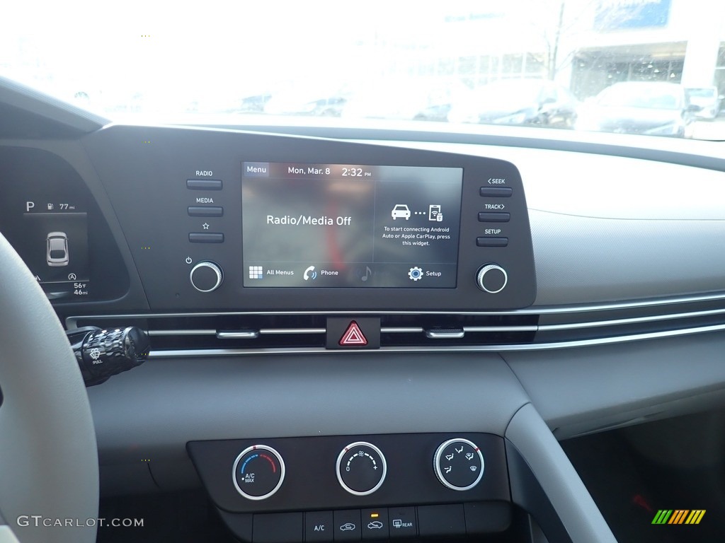 2021 Elantra SE - Portofino Gray / Medium Gray photo #13