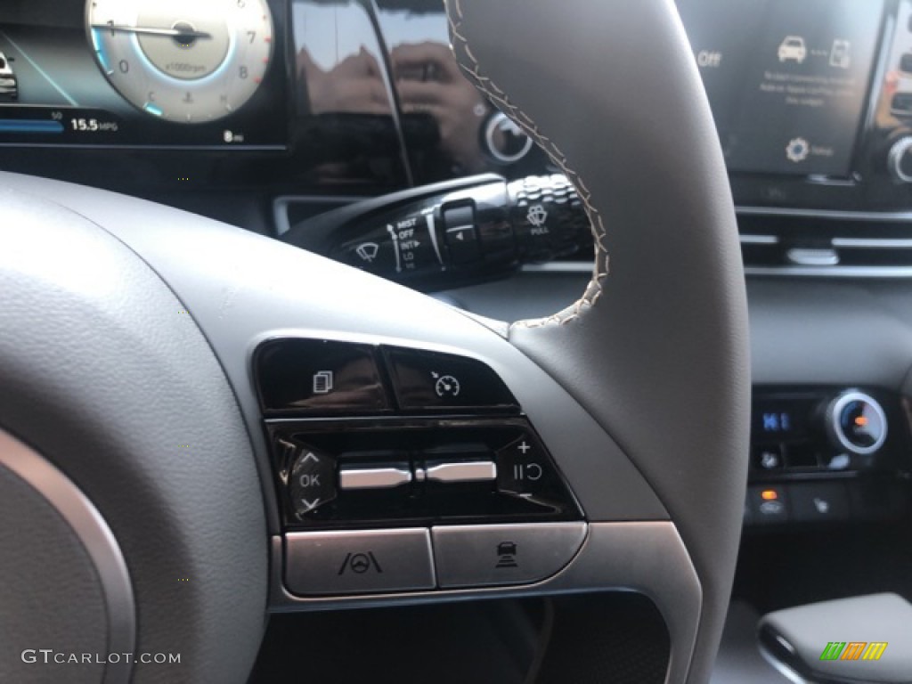 2021 Elantra SEL - Quartz White / Medium Gray photo #11