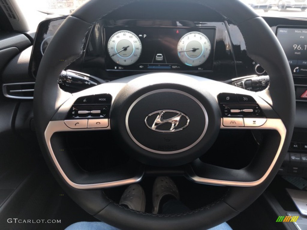 2021 Elantra SEL - Quartz White / Black photo #10