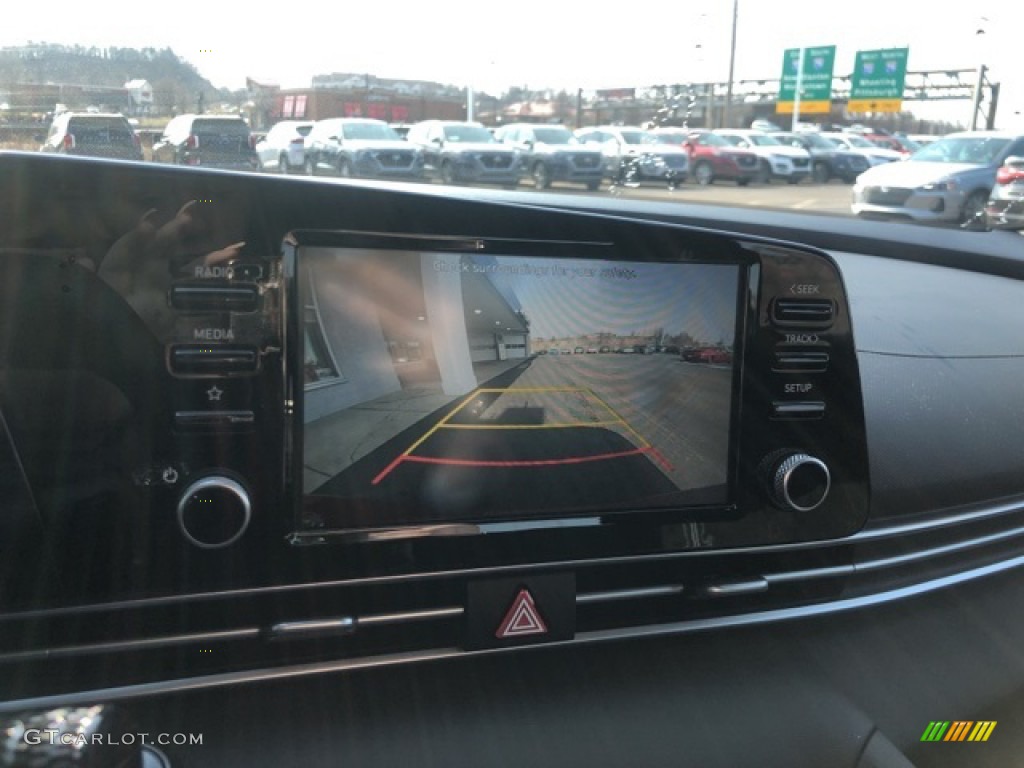 2021 Elantra SEL - Calypso Red / Black photo #6