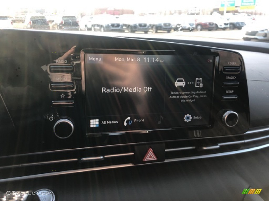 2021 Elantra SEL - Calypso Red / Black photo #7