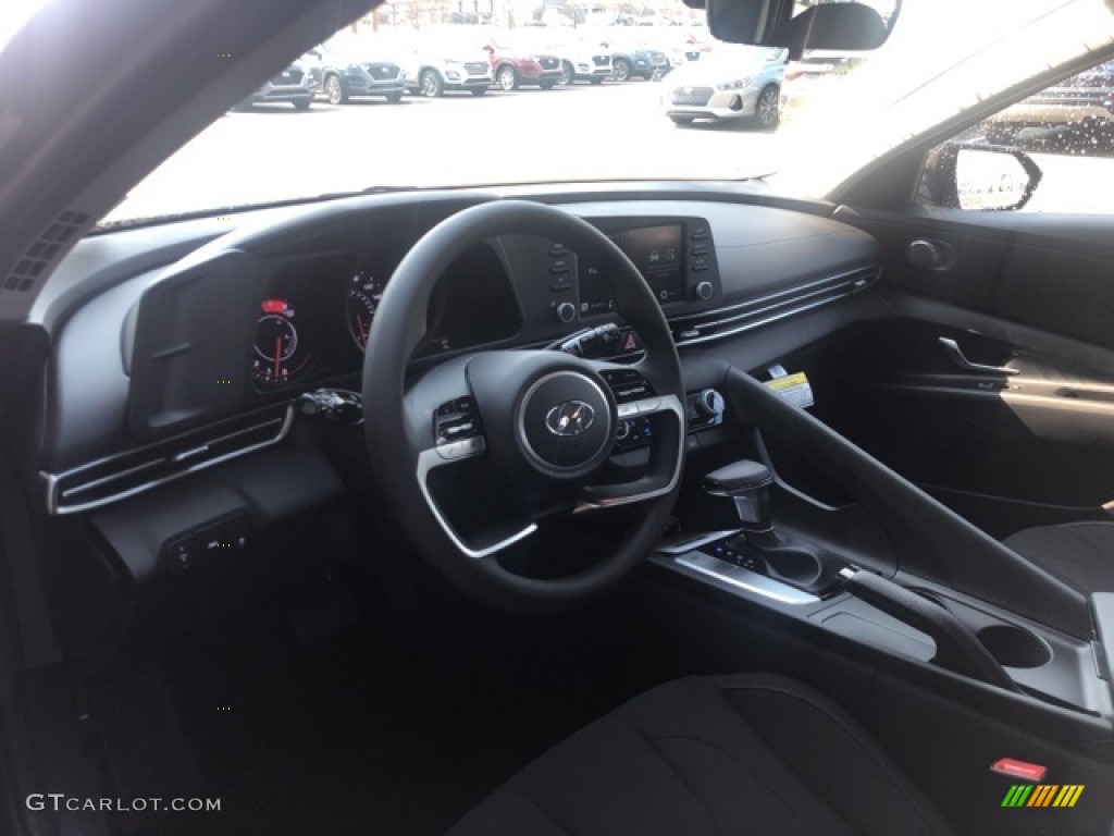 2021 Elantra SEL - Phantom Black / Black photo #4