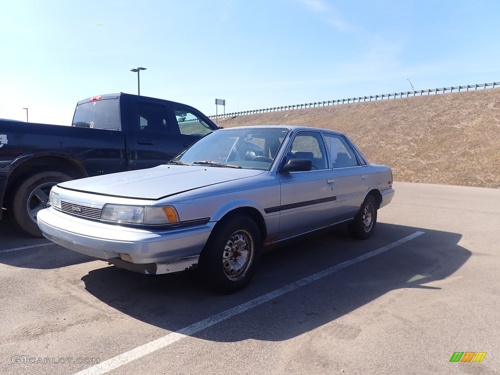 Light Blue Metallic 1989 Toyota Camry Sedan Exterior Photo #141312894