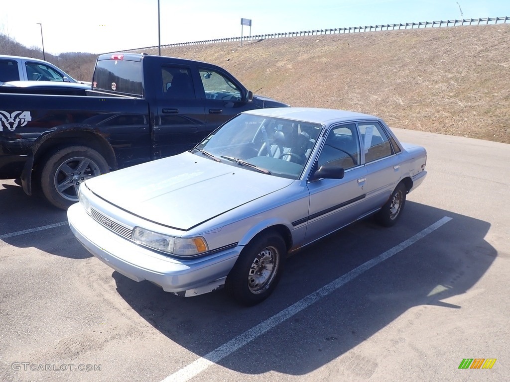 Light Blue Metallic 1989 Toyota Camry Sedan Exterior Photo #141312918