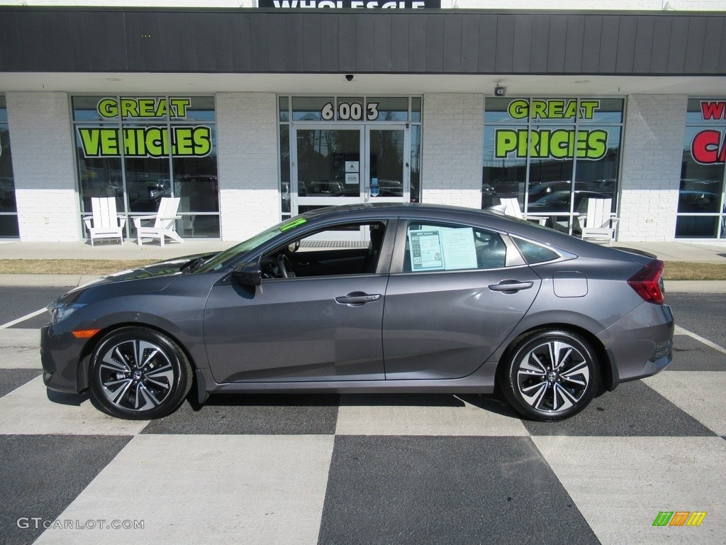 Modern Steel Metallic Honda Civic