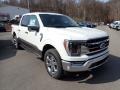 2021 Star White Ford F150 Lariat SuperCrew 4x4  photo #2