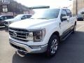 2021 Star White Ford F150 Lariat SuperCrew 4x4  photo #4