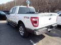 2021 Star White Ford F150 Lariat SuperCrew 4x4  photo #5