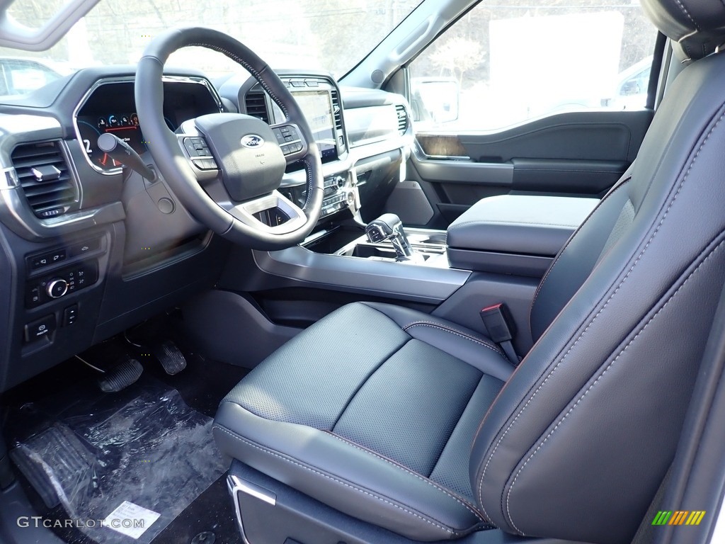 2021 F150 Lariat SuperCrew 4x4 - Star White / Black photo #9