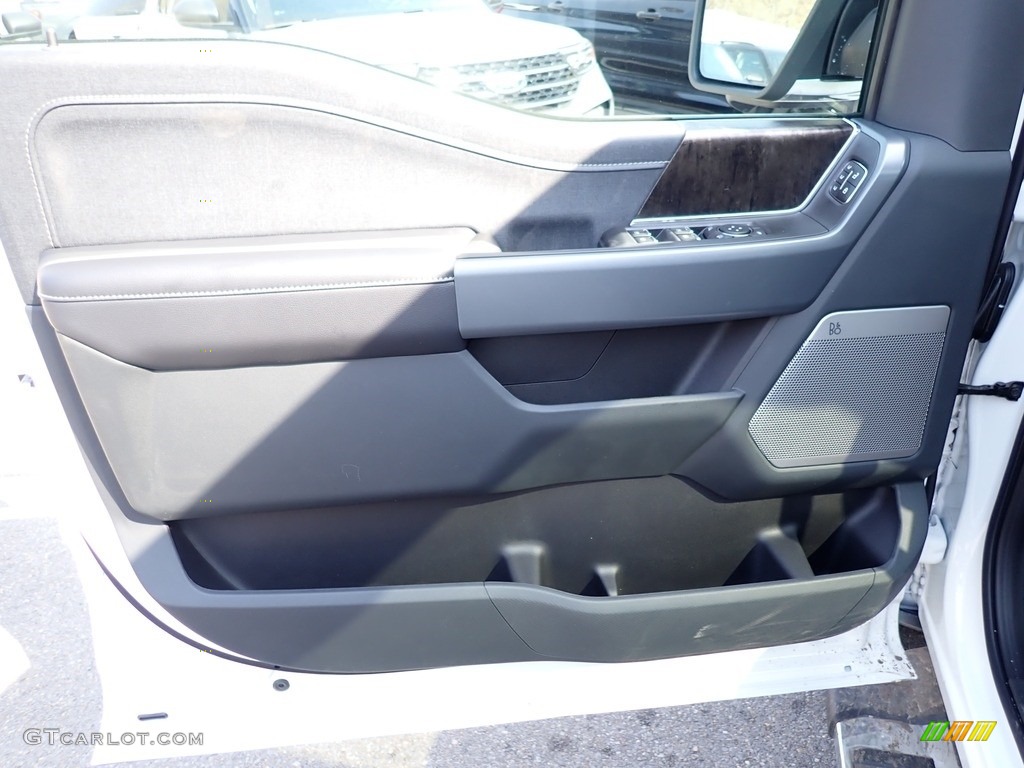 2021 F150 Lariat SuperCrew 4x4 - Star White / Black photo #10