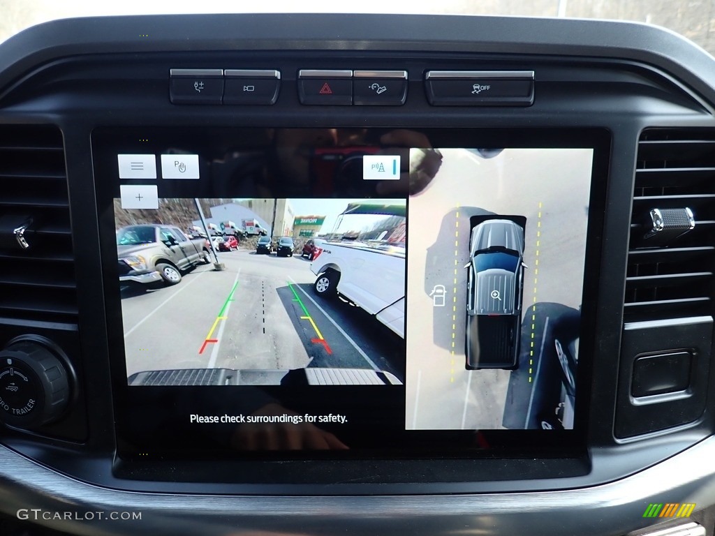 2021 F150 Lariat SuperCrew 4x4 - Star White / Black photo #15