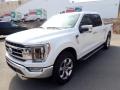 2021 Star White Ford F150 Lariat SuperCrew 4x4  photo #5