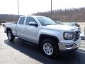 Quicksilver Metallic - Sierra 1500 SLE Double Cab 4WD Photo No. 4