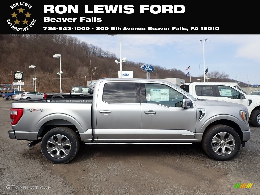 2021 F150 Platinum SuperCrew 4x4 - Iconic Silver / Platinum Unique Carmelo photo #1
